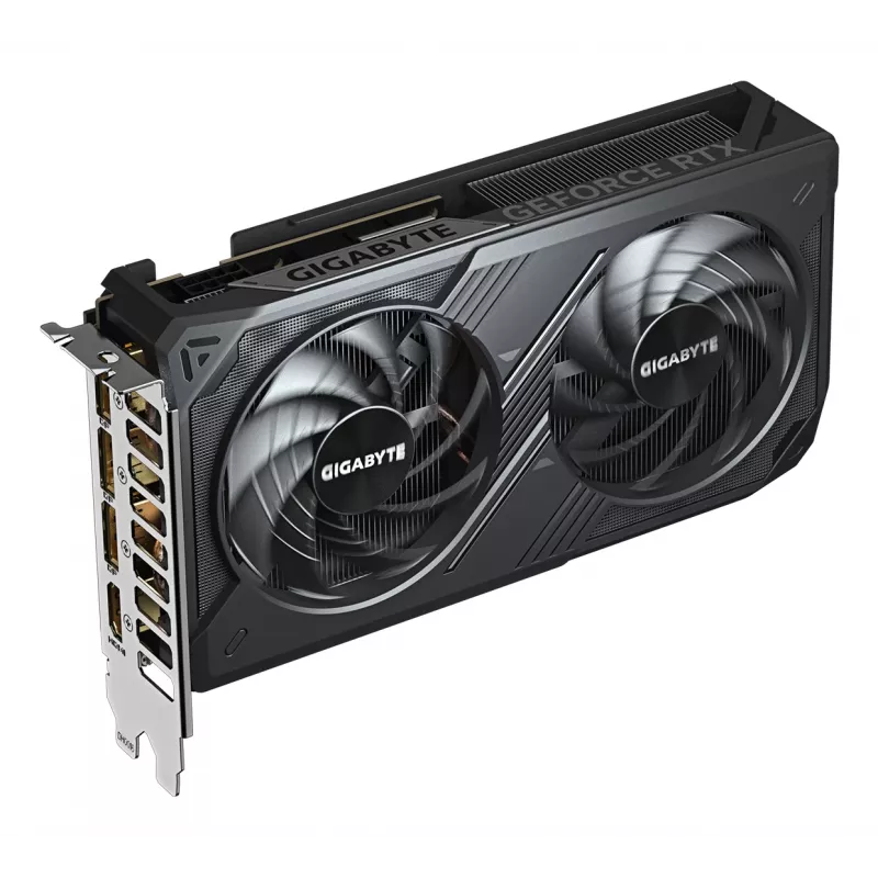 GIGABYTE GeForce RTX 5060 WINDFORCE OC 8G videokarte - 8GB GDDR7, 128 bitu, PCI-E 5.0, 2512 MHz kodola frekvence, 3 x DisplayPort, 1 x HDMI, GV-N5060WF2OC-8GD