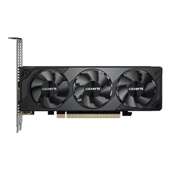 GIGABYTE GeForce RTX 5060 OC Low Profile 8G Grafiskā karte - 8GB GDDR7, 128 biti, PCI-E 5.0, 2512 MHz kodola frekvence, 3 x DisplayPort, 1 x HDMI, GV-N5060OC-8GL