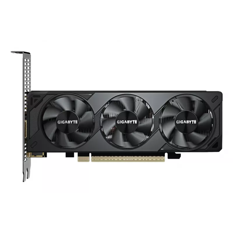GIGABYTE GeForce RTX 5060 OC Low Profile 8G Grafiskā karte - 8GB GDDR7, 128 biti, PCI-E 5.0, 2512 MHz kodola frekvence, 3 x DisplayPort, 1 x HDMI, GV-N5060OC-8GL