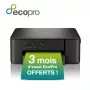 Brother DCP-J1260W 3-in-1 kompakts bezvadu tintes printeris, krāsu druka, 1200 x 6000 DPI, krāsu kopēšana, A4, melns