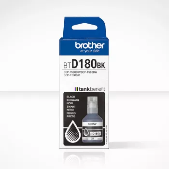 Brother BTD180BK oriģinālā melnā tintes pudele
