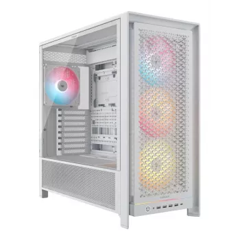 CORSAIR FRAME 5000D RS ARGB Midi Tower korpuss balts - augstas gaisa plūsmas korpuss