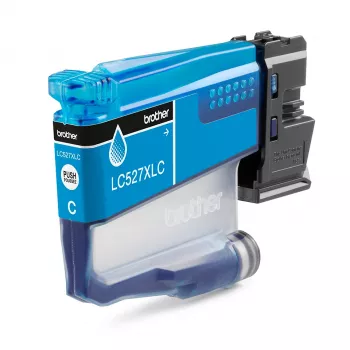 Brother LC527XLC ciāna tintes kasetne, augstas ražības (pigmenta, 2000 lpp., viena)