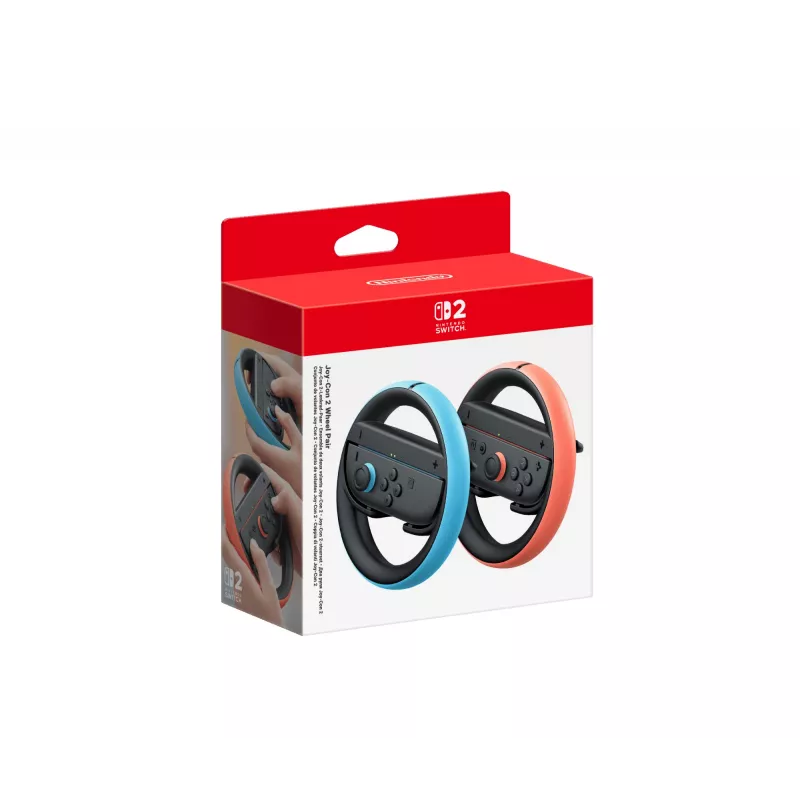 Nintendo Joy-Con 2 Stūres komplekts (2 gab.) — Nintendo Switch 2, melns/zils/sarkans