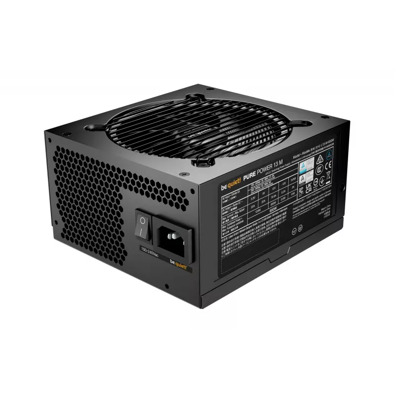 be quiet Pure Power 13 M | 850W barošanas bloks ATX 20+4 pin Melns