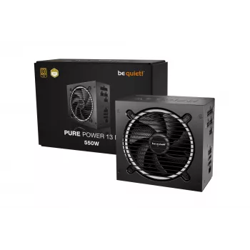 be quiet! Pure Power 13 M | 550W barošanas bloks 20+4 pin ATX ATX Melns