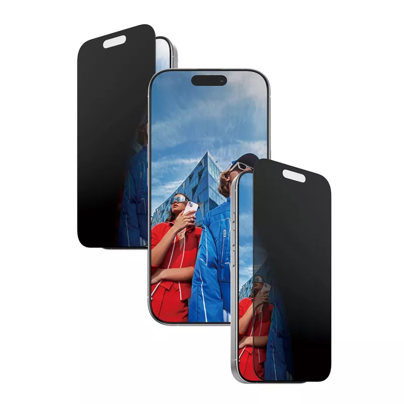 PanzerGlass® 2-Way privātuma ekrāna aizsargs iPhone 17 | iPhone 16 Pro | Ultra-Wide Fit ar EasyAligner