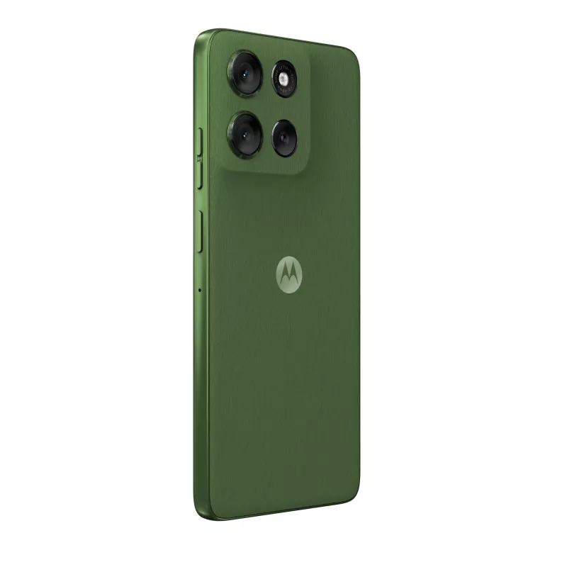 Motorola moto g56 5G 17,1 cm (6,72 collu) viedtālrunis, Dual SIM (nano-SIM + eSIM), Android 15, USB-C, 8 GB, 256 GB, 5200 mAh, 120 Hz, IP68/IP69, Dill Green