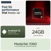 Motorola moto g56 5G 17,1 cm (6,72 collu) viedtālrunis, Dual SIM (nano-SIM + eSIM), Android 15, USB-C, 8 GB, 256 GB, 5200 mAh, 120 Hz, IP68/IP69, Dill Green