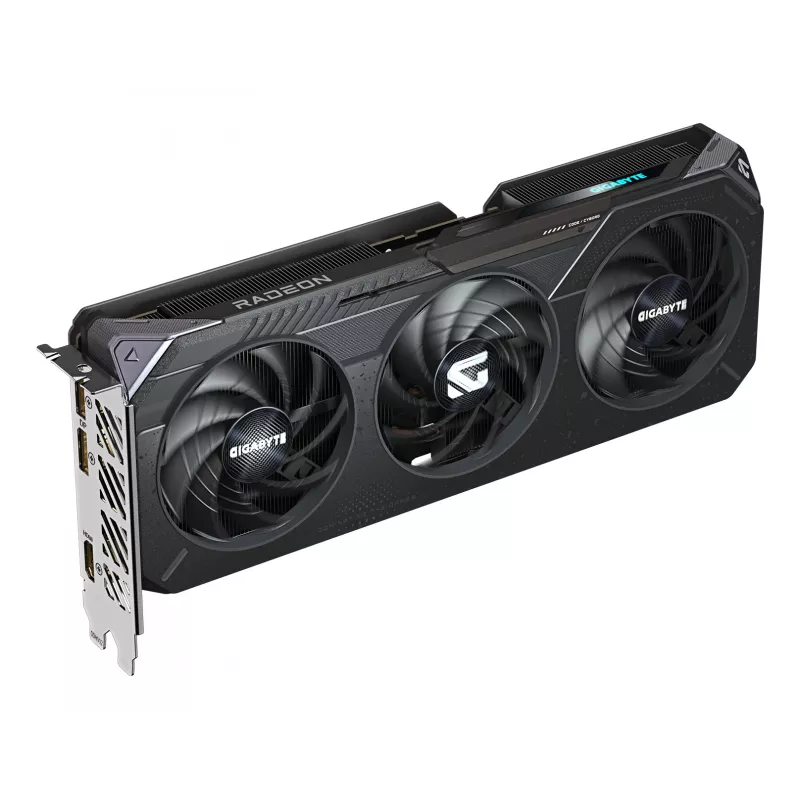 GIGABYTE Radeon RX 9060 XT GAMING OC 8G Grafiskā karte - 8GB GDDR6, 128bit, PCI-E 5.0, 3320 MHz Kodola pulkstenis, 2 x DisplayPort, 1 x HDMI, GV-R9060XTGAMING OC-8GD