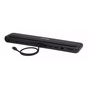 Docking stacija Club 3D CSV-2541 USB-C ar HDMI un DisplayPort izejām