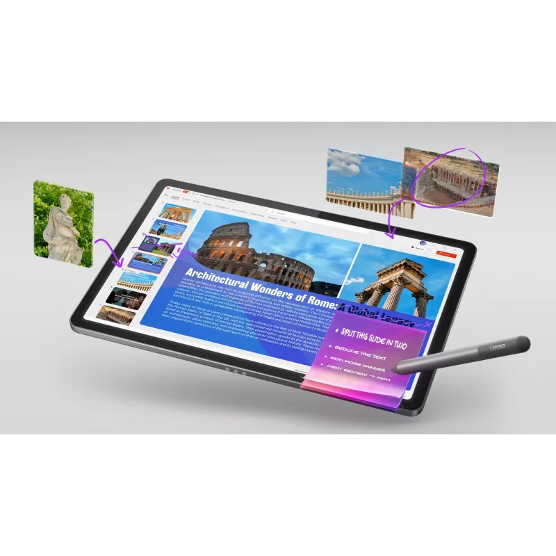 Lenovo Idea Tab Mediatek 128 GB 27.9 cm (11 collas) 8 GB Wi-Fi 5 (802.11ac) Android 15 Pelēks