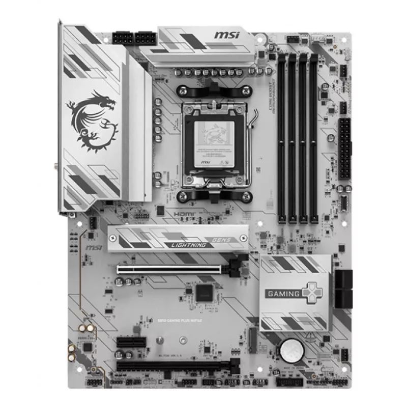 Mātesplate MSI B850 GAMING PLUS WIFI6E, AMD B850, Socket AM5, ATX