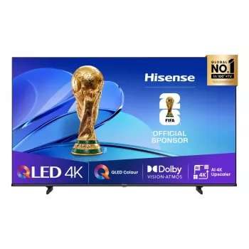 Hisense 43E7Q 109,2 cm (43 colli) 4K Ultra HD Smart TV QLED Wi-Fi Melns