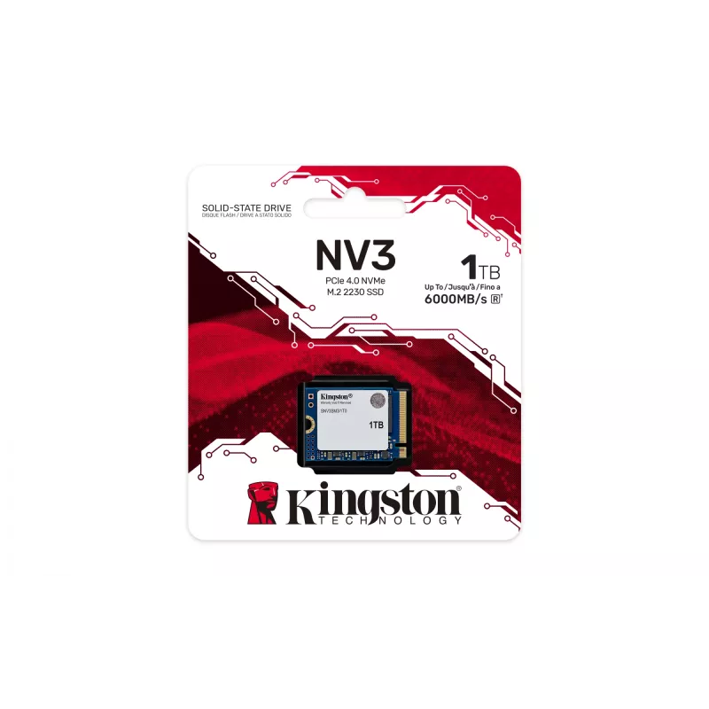 Kingston NV3 1TB M.2 2230 NVMe SSD