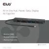 CLUB3D CSV-2553 USB-C 7-in-1 centrmezgls HDMI RJ45 SD/microSD 5 Gbit/s