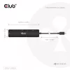 CLUB3D CSV-2553 USB-C 7-in-1 centrmezgls HDMI RJ45 SD/microSD 5 Gbit/s