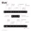 Docking stacija CLUB 3D 14-1 USB-C Quad Display ar 2× USB 2.0 portiem