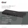 Docking stacija CLUB 3D 14-1 USB-C Quad Display ar 2× USB 2.0 portiem