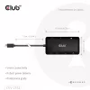 CLUB3D 9-1 Dual HDMI™ USB-C® Hubs ar PD3.0 100W