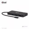 CLUB3D 9-1 Dual HDMI™ USB-C® Hubs ar PD3.0 100W