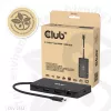 CLUB3D 9-1 Dual HDMI™ USB-C® Hubs ar PD3.0 100W