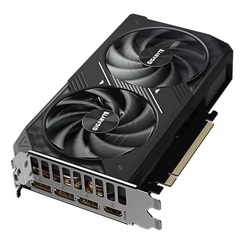 GIGABYTE GeForce RTX 5060 Ti WINDFORCE MAX OC 8G videokarte - 8 GB GDDR7, 128 bitu, PCI-E 5.0, 2587 MHz kodola frekvence, 3 x DP, 1 x HDMI, NVIDIA DLSS 4, GV-N506TWF2MAX OC-8GD