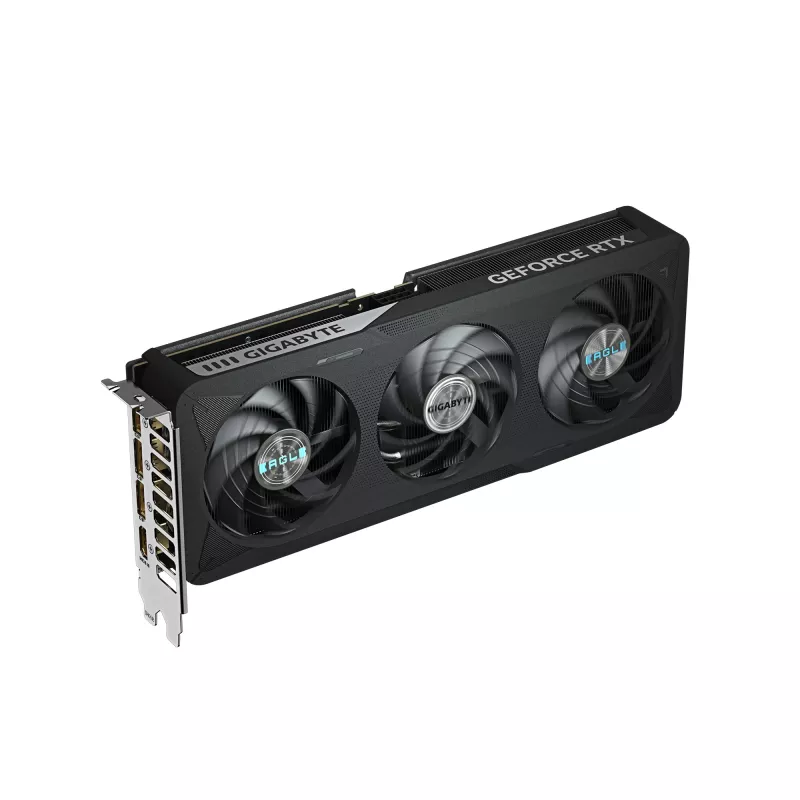 GIGABYTE GeForce RTX 5060 Ti EAGLE MAX OC 16G videokarte - 16 GB GDDR7, 128 bit, PCI-E 5.0, 2617 MHz kodola frekvence, 3 x DP, 1 x HDMI, NVIDIA DLSS 4, GV-N506TEAGLEMAX OC-16GD