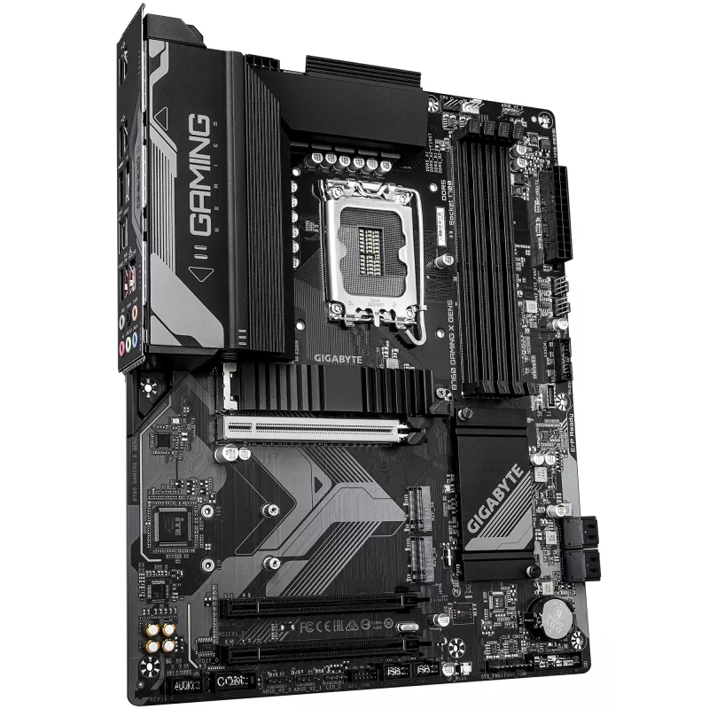 GIGABYTE B760 GAMING X GEN5 mātesplate - atbalsta 14. gen. Intel Core CPU, 8+1+1 fāžu VRM, līdz 5600MHz DDR5, 3xPCIe 4.0 M.2, 2.5 GbE LAN, USB 3.2 Gen 2