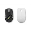 Bezvadu kompaktā pele Lenovo Compact Mouse ar bateriju — ambidekstrāla, 1000 DPI, RF bezvadu, 3 pogas, pelēka