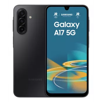 Samsung Galaxy A17 5G 17 cm (6.7 collu) Hybrid Dual SIM Android 15 USB Type-C 4 GB 128 GB 5000 mAh Melns