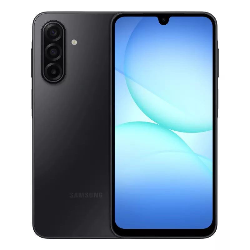 Samsung Galaxy A17 5G 17 cm (6.7 collu) Hybrid Dual SIM Android 15 USB Type-C 4 GB 128 GB 5000 mAh Melns