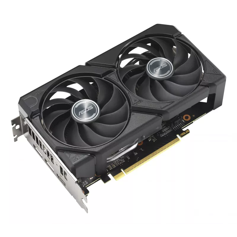 Grafikas karte ASUS Dual Radeon RX 9060 XT 16 GB GDDR6, 128-bit, PCIe 5.0, 2 ventilatori
