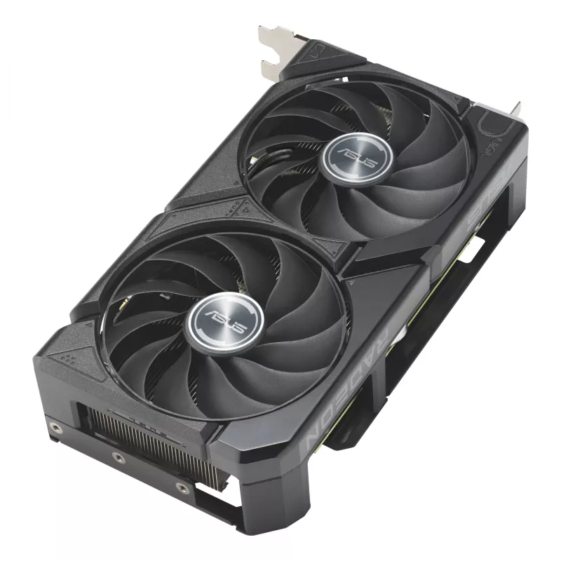 Grafikas karte ASUS Dual Radeon RX 9060 XT 16 GB GDDR6, 128-bit, PCIe 5.0, 2 ventilatori