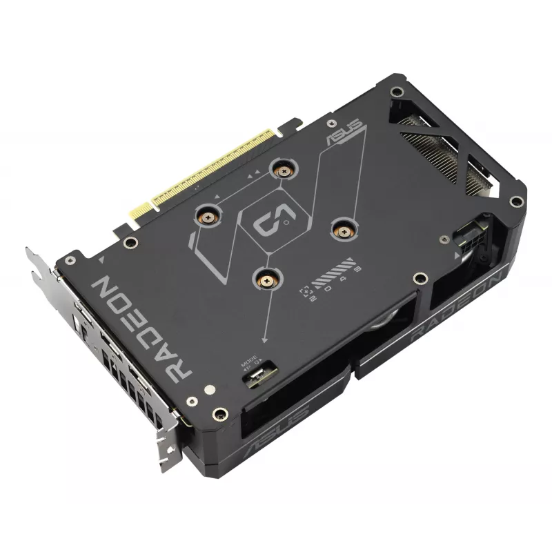 Grafikas karte ASUS Dual Radeon RX 9060 XT 16 GB GDDR6, 128-bit, PCIe 5.0, 2 ventilatori