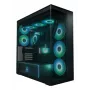 ARCTIC Xtender (Melns) Premium E-ATX PC korpuss, Midi Tower, PC, Melns, EATX, Metāls, Rūdīts stikls, Spēļu