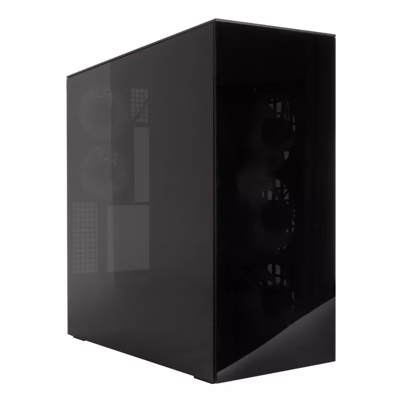 ARCTIC Xtender (Melns) Premium E-ATX PC korpuss, Midi Tower, PC, Melns, EATX, Metāls, Rūdīts stikls, Spēļu