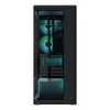 ARCTIC Xtender (Melns) Premium E-ATX PC korpuss, Midi Tower, PC, Melns, EATX, Metāls, Rūdīts stikls, Spēļu