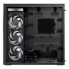 ARCTIC Xtender (Melns) Premium E-ATX PC korpuss, Midi Tower, PC, Melns, EATX, Metāls, Rūdīts stikls, Spēļu
