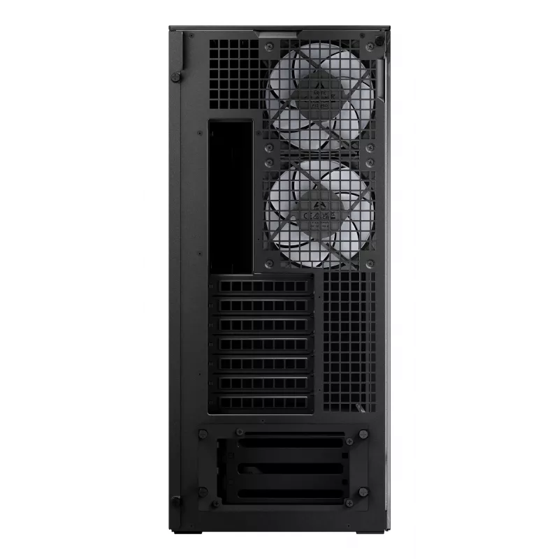 ARCTIC Xtender (Melns) Premium E-ATX PC korpuss, Midi Tower, PC, Melns, EATX, Metāls, Rūdīts stikls, Spēļu
