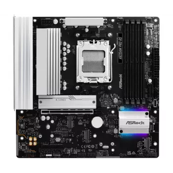 Mātesplate ASRock A620AM Pro Rs AM5 AMD A620A 4 x DDR5 1 x HDMI 2.1 TMDS/FRL 8G saderīgs 1 x DisplayPort 1.4 ar DSC mATX
