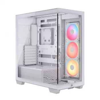 CORSAIR Midi Tower 3500X LX-R RGB iCUE LINK Balts