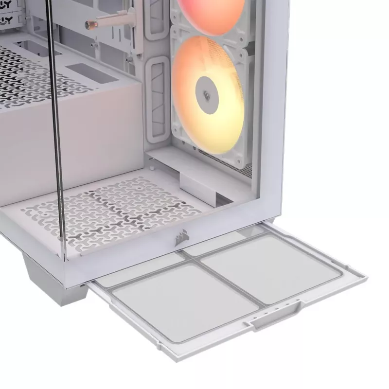 CORSAIR Midi Tower 3500X RS ARGB balts