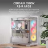 CORSAIR Midi Tower 3500X RS ARGB balts