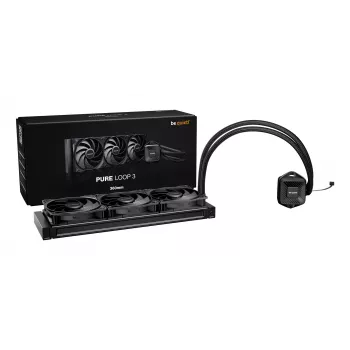 be quiet PURE LOOP 3 procesora šķidruma dzesētājs 12 cm Melns 1 gab.
