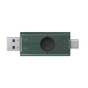 Kingston DataTraveler 128GB USB-A + USB-C 3.2 Gen 1 Duo zibatmiņa