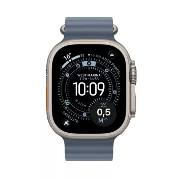 APPLE Watch Ultra 3 (2025) LTE 49mm titāna korpuss ar Ocean Blue siksniņu