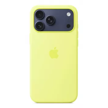 APPLE iPhone 17 Pro Max - Silikona Maciņš ar MagSafe - Neon Dzeltens