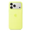 APPLE iPhone 17 Pro Max - Silikona Maciņš ar MagSafe - Neon Dzeltens