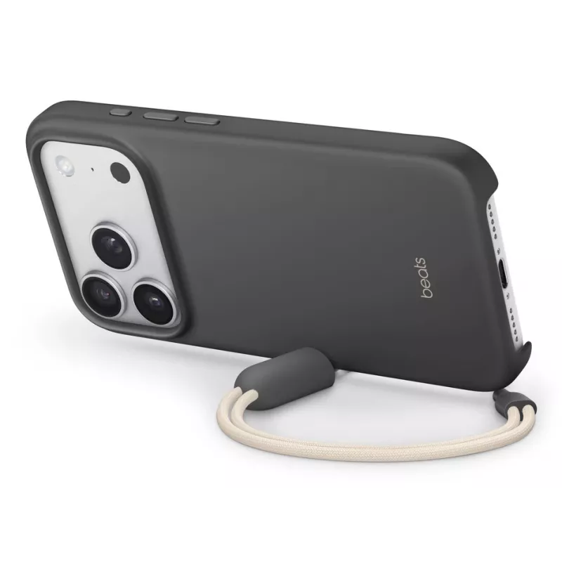 APPLE Beats iPhone 17 Pro - Macīgs Vāciņš ar Magsafe un Kameras Vadību - Granīta Pelēks